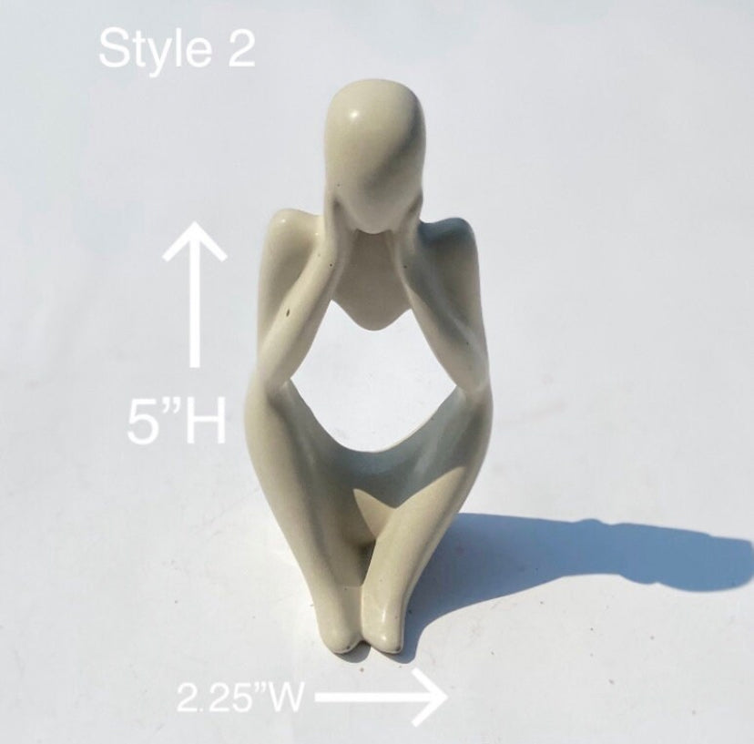 Abstract Thinker Statue