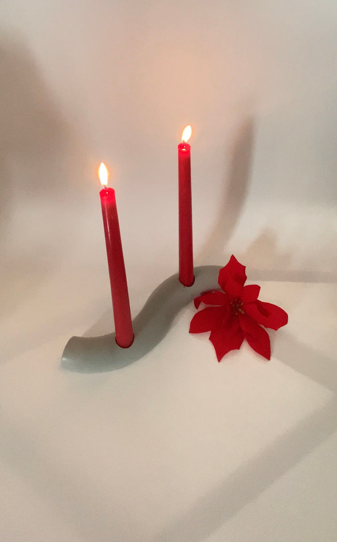 Concrete Taper Candle Holder