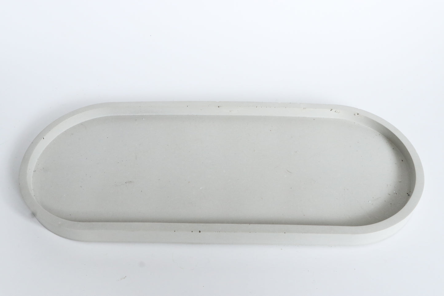 Concrete Oval Trays