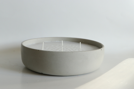 Concrete 4 Wick Candle