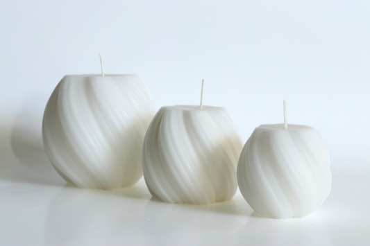 Swirl Candle Set