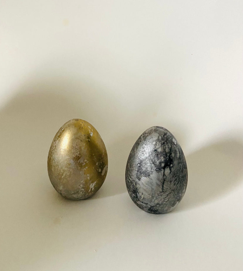 Marble Eggs, Concrete Eggs