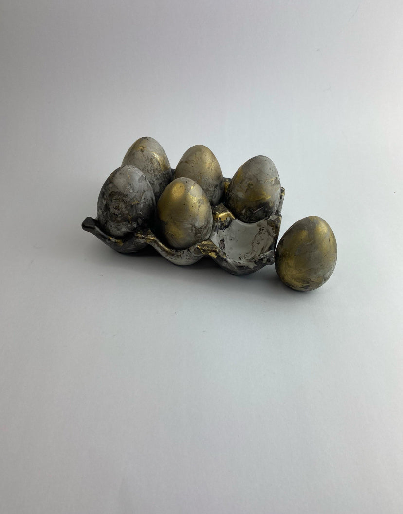 Marble Eggs, Concrete Eggs