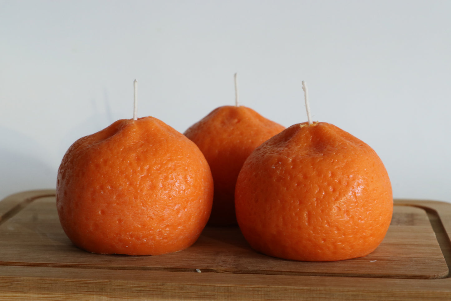 Orange Fruit Candles