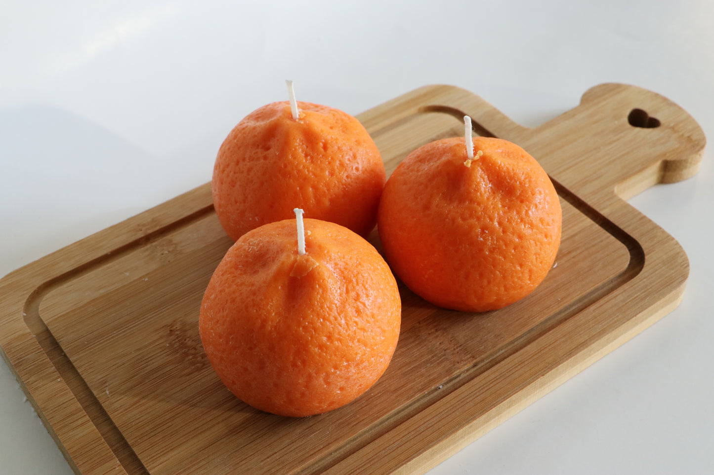 Orange Fruit Candles