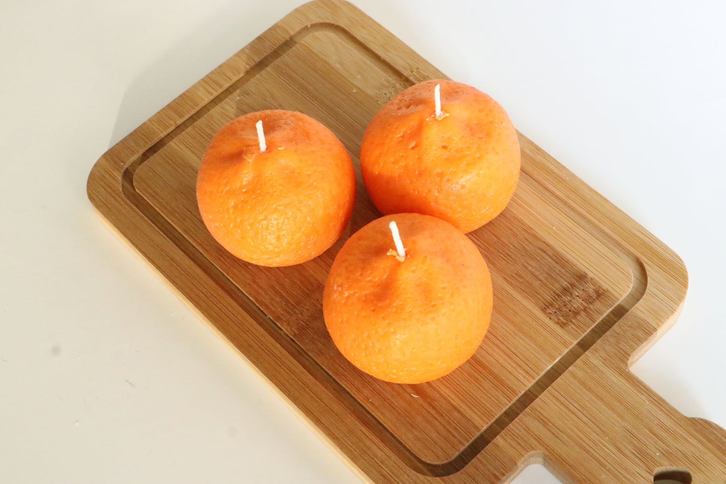 Orange Fruit Candles