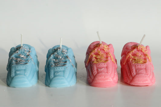 Baby Sneaker Candles