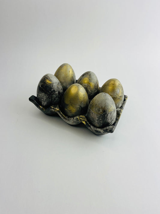Marble Eggs, Concrete Eggs